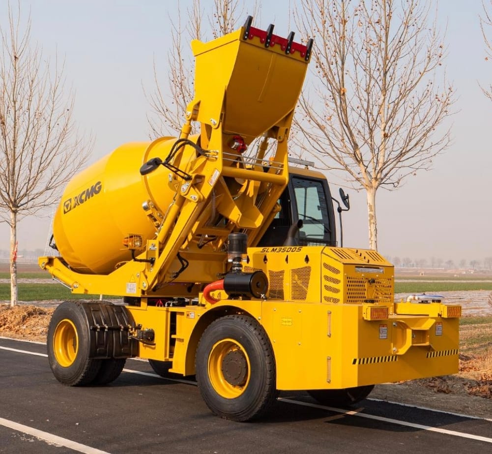 Автобетоносмеситель XCMG SLM3500S, внешний вид — фото 4