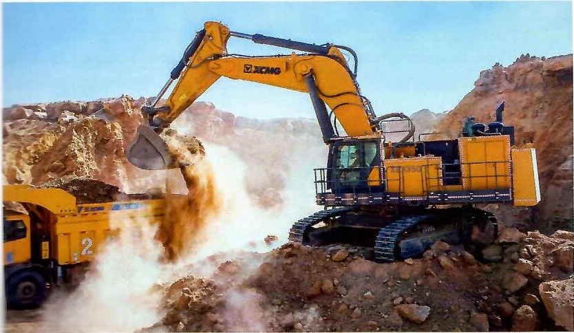Карьерный экскаватор XCMG XE1250G, внешний вид — фото 2