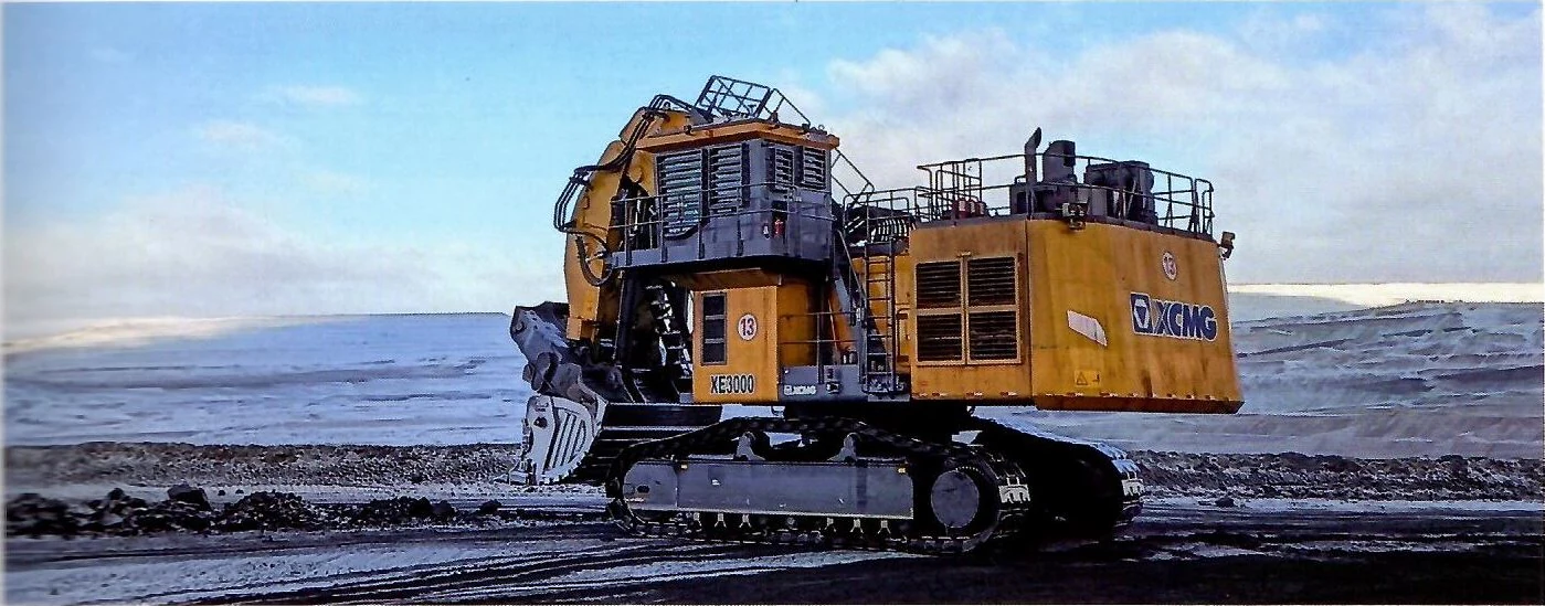 Карьерный экскаватор с фронтальной лопатой XCMG XE1350, внешний вид — фото 1