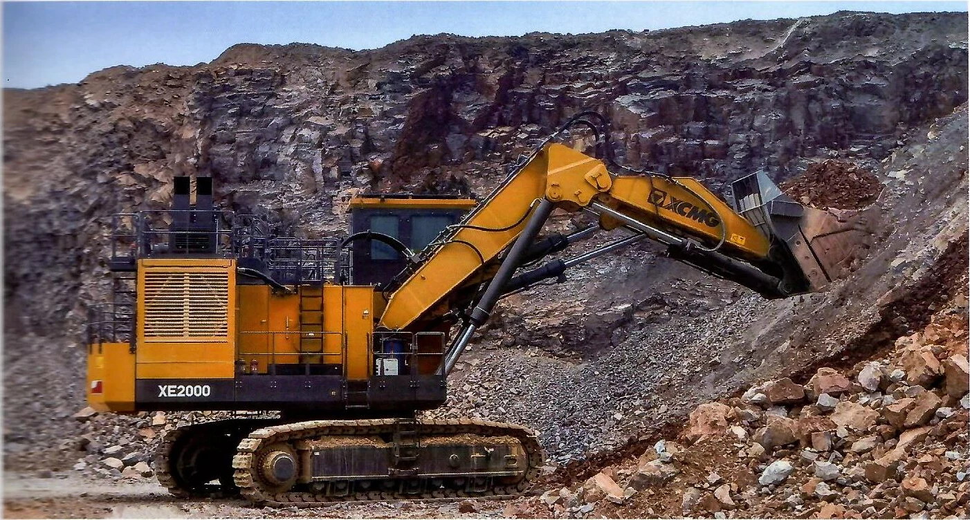 Карьерные экскаваторы — фронтальная лопата XCMG