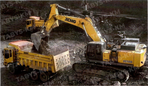 Карьерный экскаватор XCMG XE700D