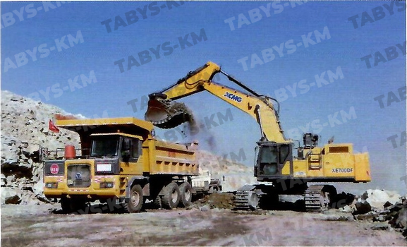 Карьерный экскаватор XCMG XE700DF