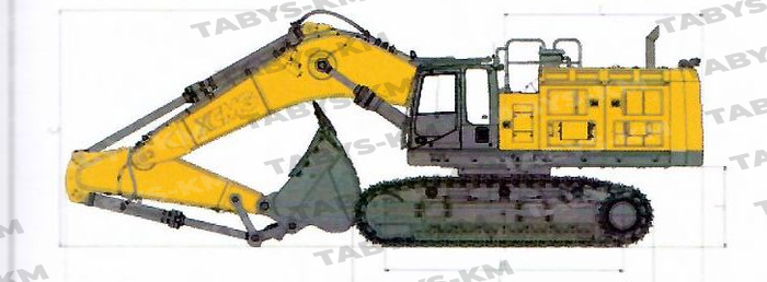 Карьерный экскаватор XCMG XE800GC