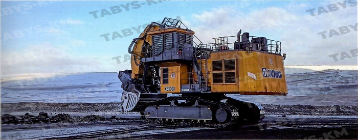 Карьерный экскаватор с фронтальной лопатой XCMG XE3000